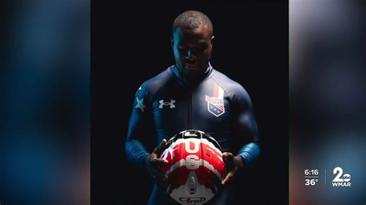 Team USA bobsledder from Maryland makes Olympic team in under 2 years