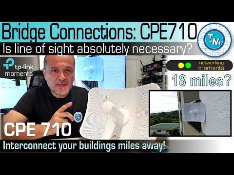 Just do it yourself! How to Create your 30 Km Wi-Fi Bridge With the TP-Link CPE710 at Almost 1 Gbps?
