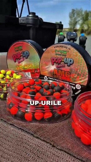 Fast attraction! 🔥 New bait Fishmeal Brown + Pop-Up 8mm. #mgcarp #fishing