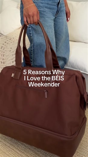 Meet The Weekender. Perfect for short trips – featuring a separate bottom ​compartment more.