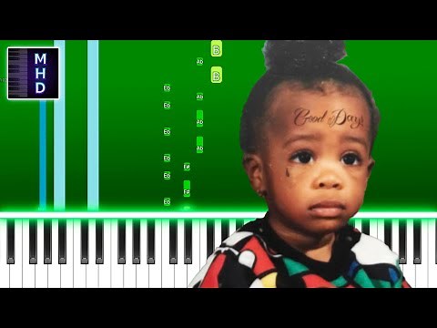 SZA - Good Days (Piano Tutorial Easy)
