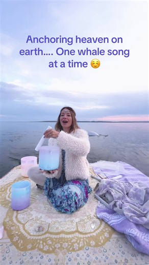 Out on the water, singing with the whales, I feel the truth of why I am here more clearly than anywhere else. Their voices move through the deep like living memory… reminding me that beauty, connection, and sacred presence are still alive beneath the illusions of the world. Living from truth, beauty, and my bond with the Earth has always felt like a quiet kind of sacred rebellion in a world that forgets what is real. I was born seeing through the illusions. And now we are collectively watching t