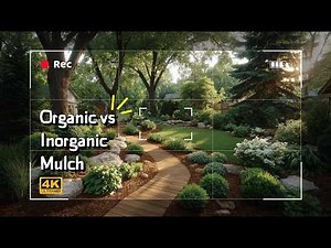 Organic vs Inorganic Mulch: What’s Best for Your Landscape? | Mulching Benefits & Tips!"