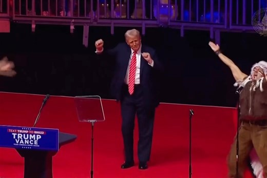 Trump dances to ‘YMCA’ with Village People