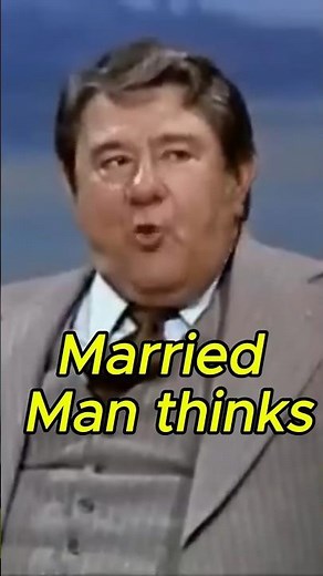 Buddy Hackett Said What Every Married Man Thinks 😂