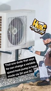 113K views · 278 reactions | Try it...藍 With variable speed inverter driven equipment. We're moving to a calculated weighed in charge with a little less forgiveness. Pay attention! #hvac #hvacmeme #hvacsystem #hvaclife #heatpump #hvactraining #hvacservice #refrigeration #refrigerantcharge #variablespeedcompressor #hvaceducation #HVACKnowledge | HVAC Know It All | Facebook