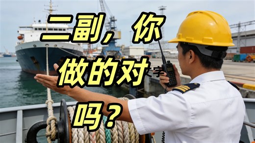 船尾，二副，你做的对吗？你是怎么指挥的！-西曼船长Seaman-西曼船长Seaman-哔哩哔哩视频