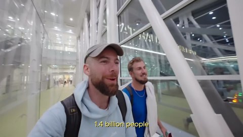 This is China’s richest city - and we had to work for our first meal