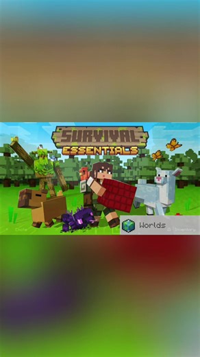 This is a Minecraft Marketplace Map called Survival Essentials By Eternal Creations and BLOCKLAB Studios. This is a showcase with no commentary. Experience worlds like never before with SURVIVAL ESSENTIALS! Discover countless new blocks, mobs, and epic adventures in this ultimate expansion. NEW MOBS and ANIMALS 200 CUSTOM BLOCKS Unique ITEMS, TOOLS, and WEAPONS BOSS FIGHT and DUNGEONS VILLAGERS with QUESTS NEW ARMOR BETTER STRUCTURES Licensed by Eternal Creations and published by BLOCKLAB Studio