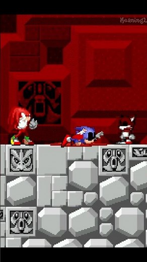 Knuckles Meets Tails.EXE - WARNING SUPER LOUD SOUNDS!!!!! #Sonic #SonicTheHedgehog #TailsEXE