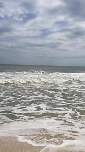 Check out Fort Morgan beach today! A little windy but there are some awesome waves rolling in! They are so relaxing to listen to and watch! #irma #gulfofmexico #fortmorganal | Sunset Properties