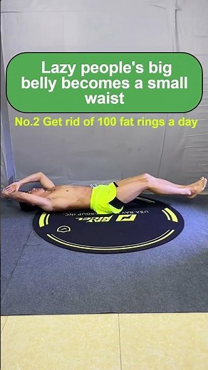 Lazy Person’s Trick: Turn a Big Belly into a Small Waist with 100 Reps Daily