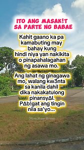 2.5M views · 10K reactions | Ito ang masak!t sa part ng babae, ang hindi nakikita ng asawa mo yung mga ginagawa mo... #motivational #thoughts #lessons #thoughtoftheday #inspirationalquotes #motivationalquotes #qoutes #inspirational #reelsfbシ #reels | Marissa Bongato Fernandez | Facebook