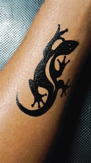 Reptile 🦎 Tattoo Design Art Idea....#tattoo #drawing #art #ytshorts #shorts