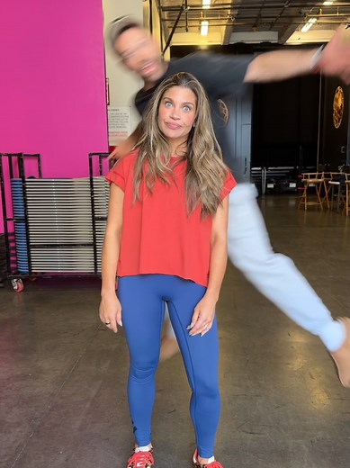 Pasha Pashkov and Danielle Fishel Shine on DWTS