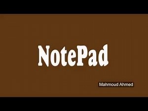 02 _ Python Coding Using NotePad (Arabic)