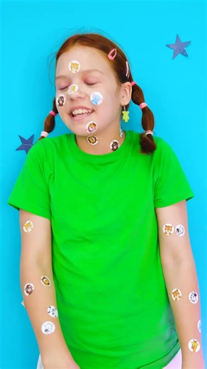 🎉 STICKER REMOVAL HACKS! 🩹 Easy Tips for Kids! #shorts #fun