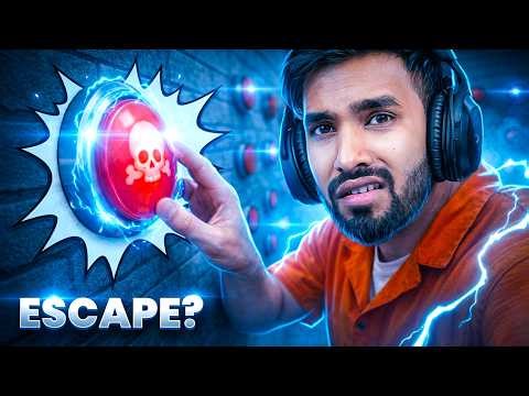 100 MYSTERY BUTTONS BUT ONLY ONE LETS YOU ESCAPE! Techno Gamerz Gameplay
