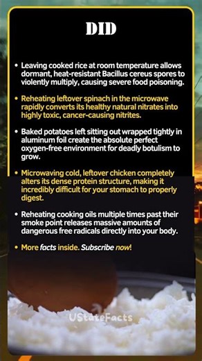 Leftover Foods That Become Secretly Toxic