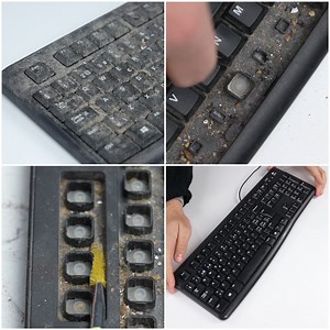 1.6M views · 7.4K reactions | Deep cleaning keyboard for the first time in 5 YEARS!. | MetDaan Tips | Facebook