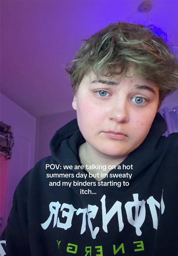 WHY IS IT SO ITCHY #trans #transman #ftm #binder