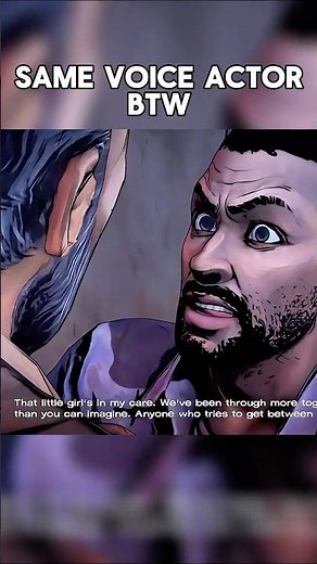 SAME VOICE ACTOR (The Walking Dead)