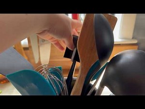 Keeping My Kitchen Organized With This Utensil Holder!
