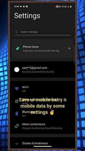 how to save ur batry n data. Battery + Data दोनों बचाओ #youtubeshorts #shortfeed #shorts #settings