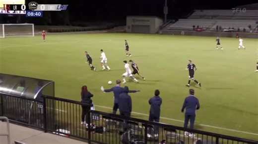 The ‘Splitters are on the board!!! A sliding goal by Ronan O’Mahoney puts LMU on top! | The South Atlantic Conference