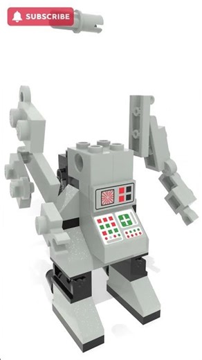 LEGO Spy Bot #lego #speedbuild #animation #legominifigures #afol