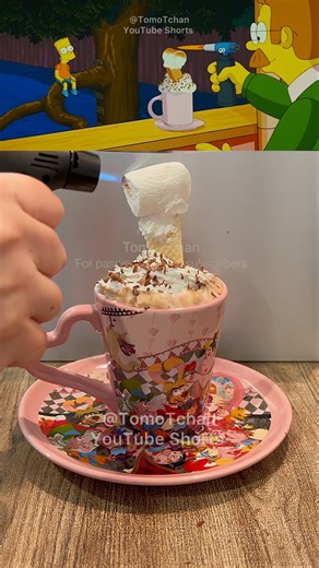 Chocolate Quente de Os Simpsons | Ned Flander’s Hot Chocolate from The Simpsons Movie
