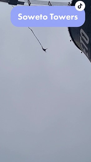 Experimenting with Bungee Jumping at Soweto Towers