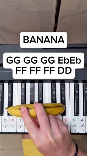 How to play Beethoven's 5th Symphony with banana