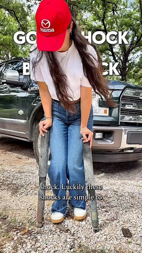 Replacing blown shocks on Ford F-150🛻 (7523325813522025783) | Fusion Force