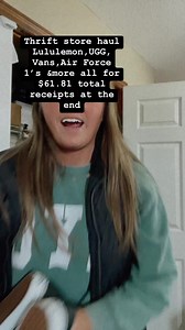 164K views · 610 reactions | Thrift store shopping haul  #thrifting #thriftstorefinds #uggseason #lululemon #fyp #momsoffb #thriftshop #FacebookReelsContest | Bryana Vannoy | Facebook