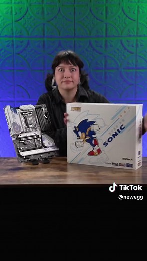 This Sonic motherboard has some serious speed! And thanks to Intel's NEW 14th gen CPU compatibility this will give you the need for speed you've been searching for. #newegg #asrock #intel #14thgen #cpu #motherboard #sega #sonic #gaming #diypc #pc