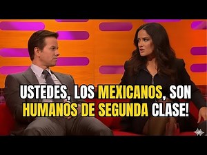 Salma Hayek DEFIENDE México y HUMILLA a Mark Wahlberg en VIVO Graham Norton Show HISTÓRICO