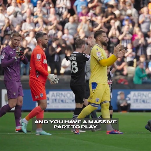34K views · 326 reactions | The pitch is for players. The stands are for spectators. It’s against the law to enter the pitch at any time and doing so could lead to penalties for the club. Whatever happens, please remain in the stands at full-time to enable our players to show their appreciation to you  | Notts County Football Club | Facebook