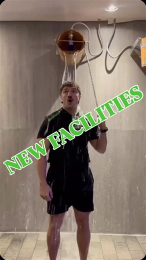 Fancy a cold plunge? 🥶 Our brand new cold drench buckets are an excellent way to cool off between the sauna and steam room! Are you brave enough to pull the chain?! 💪 | Nuffield Health Bridgend