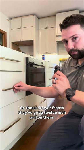 Cabinet Hardware Size Choice