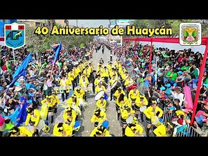 COLEGIO MANUEL GONZALES PRADA HUAYCÁN - Desfile Cívico Escolar por el 40° Aniversario de Huaycán.