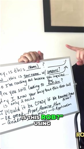 Master Cold Calling: Your First Rob Call Script Unlocked! #shorts