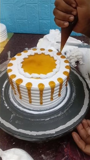 butterscotch cake design #birthdaycake #birtdaycelebration
