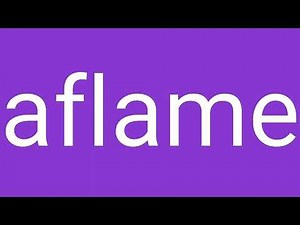 Aflame Definition & Meaning