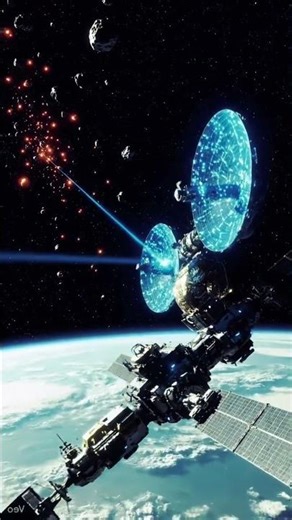 Space Defense System Activates 😱 | Laser Weapon in Orbit #space #nasa