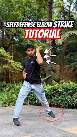 Selfdefense elbow strike tutorial 🥋💥#selfdefense #elbowstrike #mma #ufc #trending #shorts #one