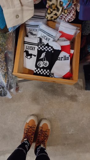 19 reactions · 3 comments | These are some FUN SOCKS.. great for stocking stuffers this year!! ‍♀️✨落 order here  https://lilbeesbohemian.com/search?type=product&q=socks | Lil Bee's Bohemian | Facebook