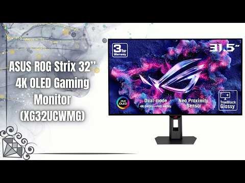 ASUS ROG Strix XG32UCWMG Review | 32” 4K OLED Gaming Monitor Beast!