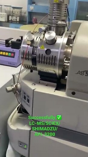 Successfully finished installation and performed PPG and calibrated LCMS/API-3200 with Shimadzu LC