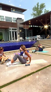 15K views · 1.1K reactions | Outdoor private workout ‍♀️ Short and sweet ‍♀️ Lots of floor exercises. Grab your mat… And a lighter dumbbell. Let’s GO! | GIJayne Fit over 50+ | Facebook